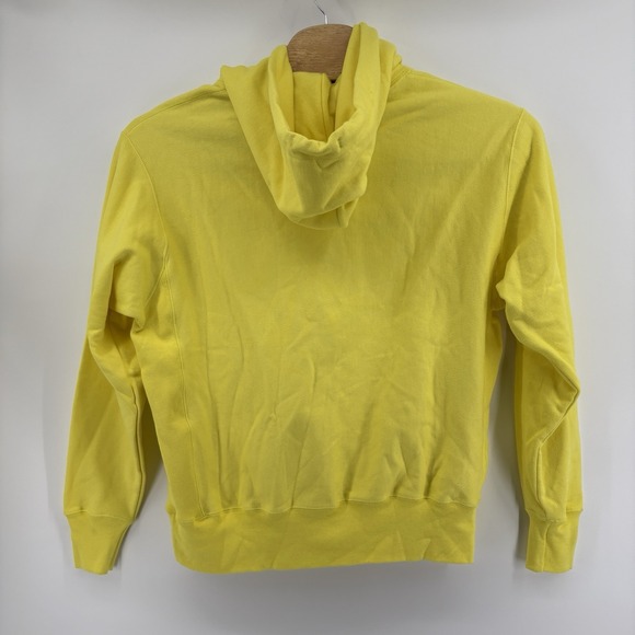 Champion Men's Large Chenille Reverse Weave Neon Yellow Blue Pink Sweatshirt - Picture 12 of 15